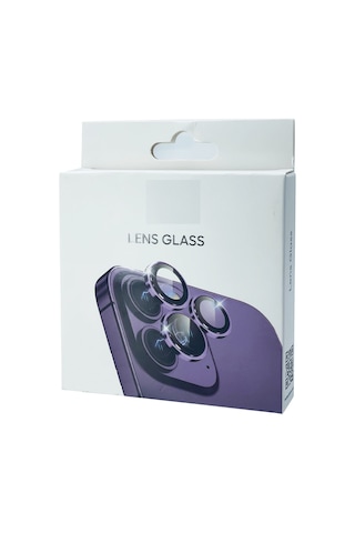 Apple Uyumlu iPhone 16 Pro / 16 Pro Max Alüminyum Seri Kamera Lens Koruyucu Siyah Siyah