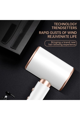 Skycity 2000w Güçlü Ev/salon Fön Makinesi, Negatif İyonlu, Hızlı Kurutma, Çift Anahtar, Beyaz, Avrupa Standardı Min. Sipariş Miktarı Var