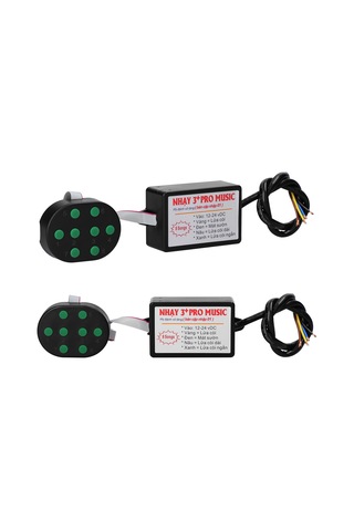 Dianziye Araba Klarnet Kontrol Cihazı - 8 Farklı Ses Efekti Seçimi, Ses Seviyesi Ayarlama, Kablolu Kumanda, 12-24v Uyumlu