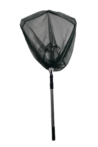 Powerex Üçgen 50x50 Katlanır İp Torlu Kepçe / 150cm Sap