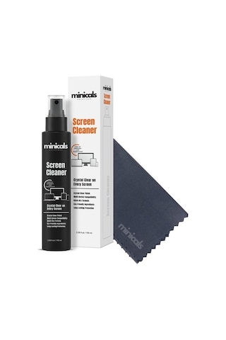 Tr Telefon, Tablet Ve Bilgisayar İçin Ekran Temizleyici Sprey & Mikrofiber Bez 100ml Pro