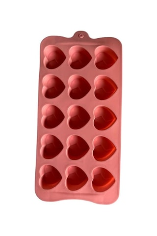 Silikon Çikolata Kalıbı Kalp 21 11 Cm