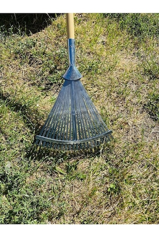 Premium Yelpaze Tırmık Saplı Yaprak , Kağıt , Atık Süpürmek İçin Pratik Kullanışlı