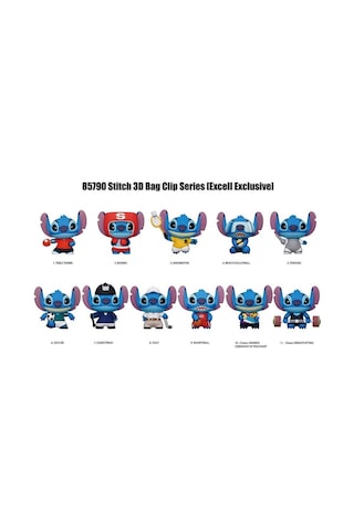 Stitch Sport Klipsli Figür