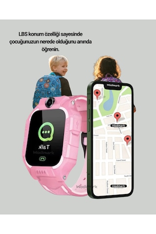 S10 Çocuk Akıllı Saati Konum Geçmişi Ve Alarm Fonksiyonlu -