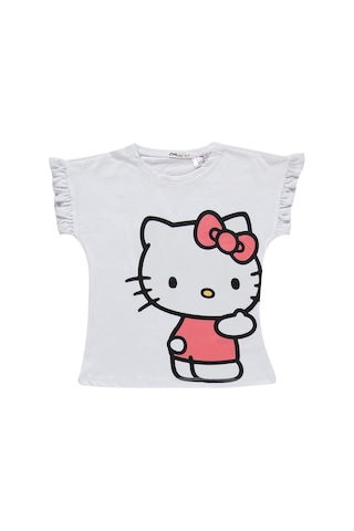 Hello Kitty 6-9 Yaş Takım - Kırık Beyaz-siyah