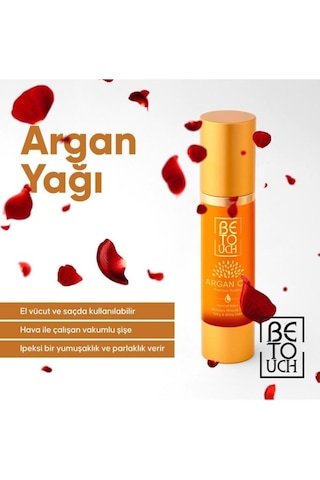Be Touch Argan El Vücut Ve Saç Bakım Yağı 50 Ml