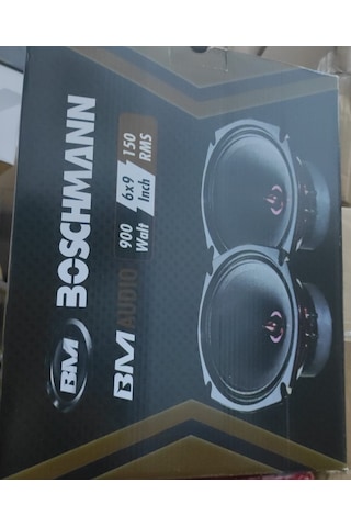 Boschmann 900w Max-150w Rms Kaliteli Kapaklı Oval Midrange