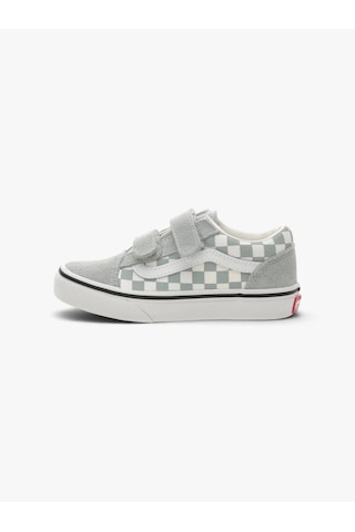 Vans Old Skool V Unisex Çocuk Gri Spor Ayakkabı - Vn000cya
