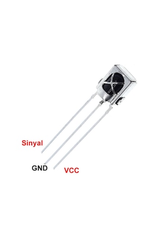 Vs1838b 38khz Ir Alıcı Sensör Evrensel Kızıl Ötesi Kumanda Televizyon Uydu Alıcı Klima Receiver 1838