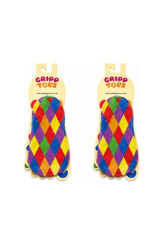 Gripptoes Kaymaz Damla Tabanlı Deniz&havuz Çorabı F1 Çok Renkli