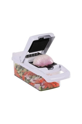 Moveevo 22 Parça Set Tip Doğrama Makinesi - Mutfakta Sebze Meyve Kesme Kolaylığı Diğer