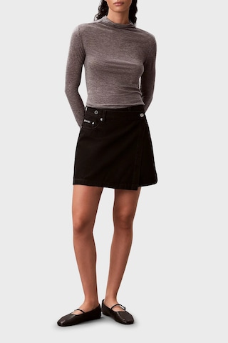 Calvin Klein Bayan Etek Lv047d777g Twm Siyah Siyah