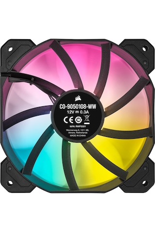 Corsair İcue Rgb Elite Sp120 Co-9050108-ww 120mm Kasa Fanı