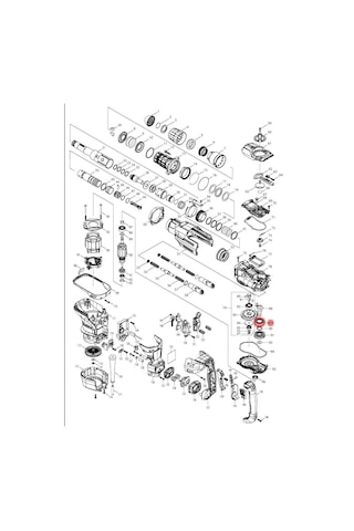 Makita HR4013C Rulman 6004 Ürün Kodu 211332-2