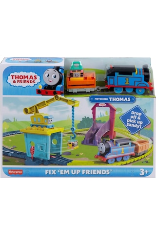 Thomas And Friends Carly ve Sandy Oyun Seti Hdy58