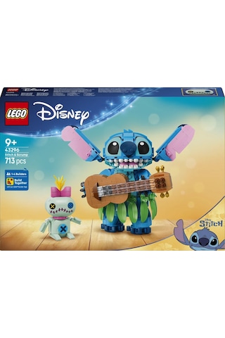 LEGO® | Disney Stiç ve Scrump 43296 - 9 Yaş ve Üzeri Çocuklar için Aksesuarlar İçeren Yaratıcı Oyuncak Yapım Seti (713 Parça)