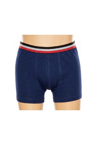 Mintev 12 Li Lacivert Likralı Erkek Çocuk Boxer 1343 12 Adet