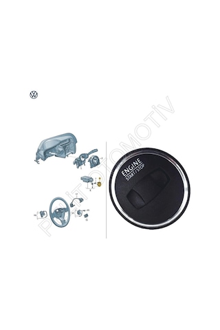 Passat B6 B7 Kontak Anahtar Yuvası 3c0905219b 3aa905219a 2006-2015