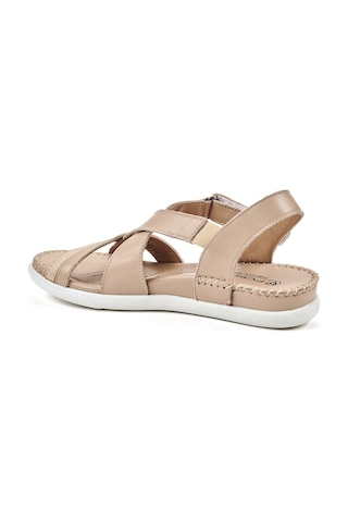 Forelli Ilya-g Ortopedik Kadın Sandalet Bej 22301-f12040119 Bej