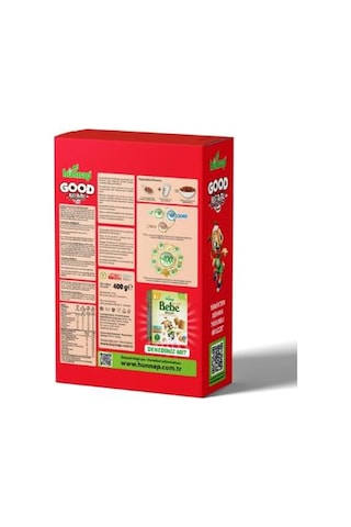 Hünnap Good Keçi Sütlü Çikolatalı Gevrek 400 G 12'li Paket