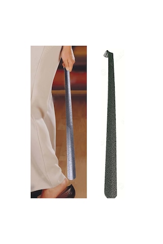 Metal Ayakkabı Çekeceği Kerata Gri 65 CM DH026