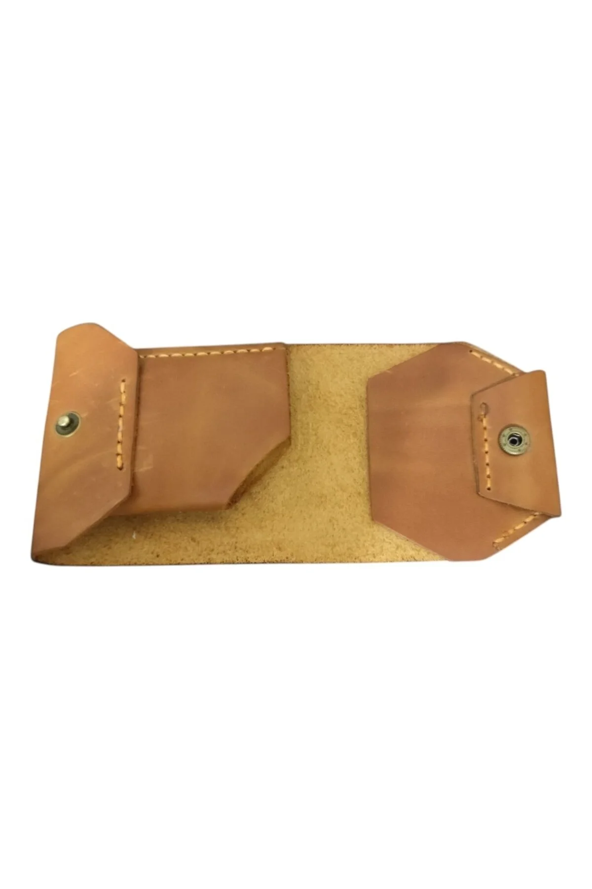 Sumerian Leather Craft Sumerianleathercraft Deri Cüzdan Kartlık Sarı