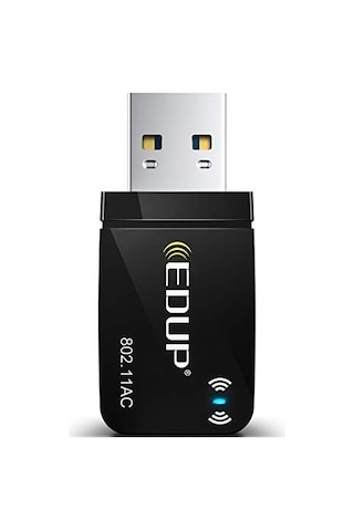 Edup Ac 1300 Mbit/s Usb Wlan Adaptörü, Çift Bant Wifi Stick 2.4g/5ghz Usb3.0 Adaptör Kablosuz Ağ Alıcısı Wifi Do