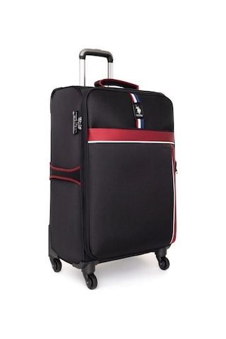 U.s. Polo Assn. Siyah Kumaş Unisex Orta Boy Valiz Plvlz22801bo 001