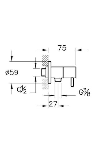 VitrA A4521426 Origin Ara Musluk Bakır