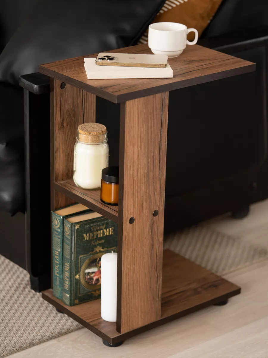 Furnı Home Yatak Başı İçin Nottapaçalı Komodin 162405779 Kahverengi