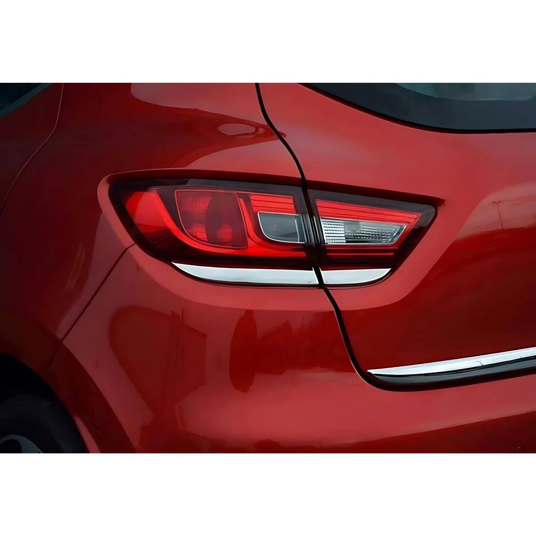 Renault Clio Stop Alt Çıtası - Krom 4 Parça 2012-2019 Arası, Hb