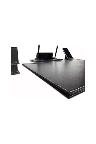 Prozenis Karasu Metal İsimlikli Deri Sümen Takımı 6 Parça