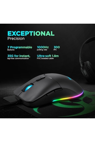 Lenovo M210 Rgb Gaming Mouse