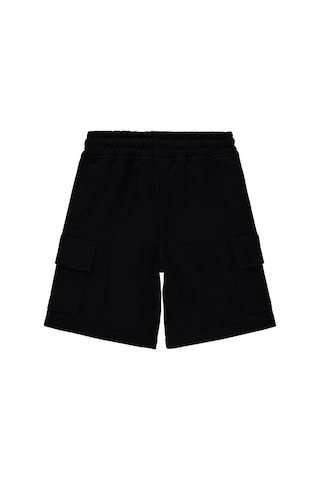 Civil Boys Basic Kargo Cepli 6-9 Yaş Kapri - Siyah