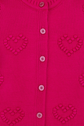 U.s. Polo Assn. Kız Çocuk Fuşya Hırka Triko 50316277-vr023 Fusya