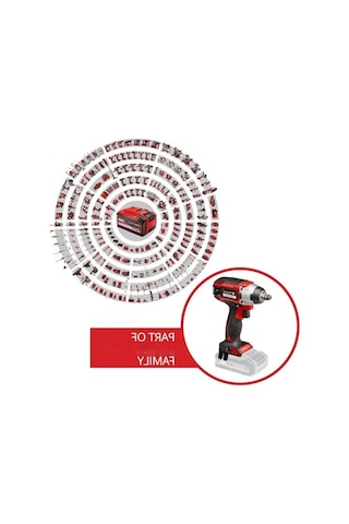 Akülü Darbeli Somun Sıkma Aleti - 18 V, 230 Nm Tork, Kömürsüz Motor