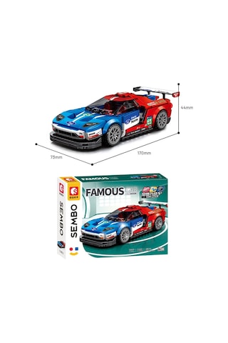 Sembo Block Ford Gt Le Mans Yapı Bloğu Seti 305 Parça