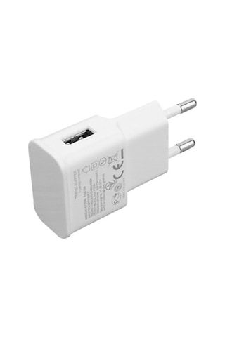 Hombey Beyaz Euro Standartlı 9v-1.67a/5v-2a Otomatik Uyumlu Hızlı Şarj Cihazı, Usb Şarj Aleti, Kablosuz Seyahat Şarjı