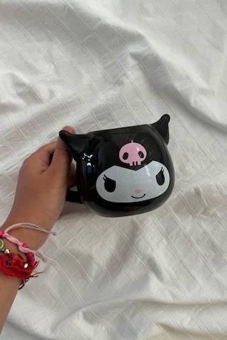 Mobgift Kuromi Tasarımlı Kupa Bardak