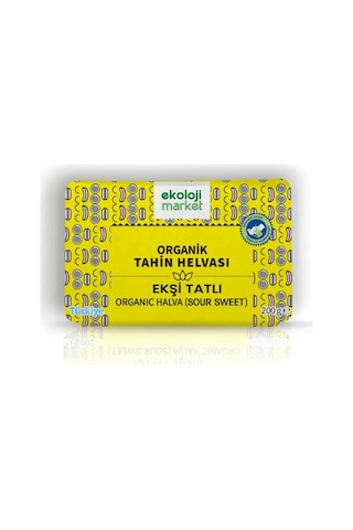 Ekoloji Market Organik Glutensiz Ekşi-tatlı Helva 200g