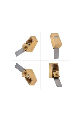 Ruicoo Gitar Enstrümanı Yapımı İçin Bakır Ve Çelik Malzeme Düzleme Freze Aleti - 4x2cm Boyutlu, 93g Ağırlık