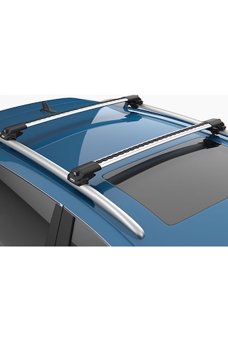Chevrolet Cruze Sw 2011-2016 Uyumlu Turtle Air-1 Full Kit Tavan Ara Atkı Seti 82-82cm Gri