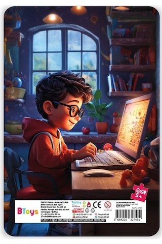 Btoys Kıds 60 Parça Puzzle Araştırma Yapıyorum 9114