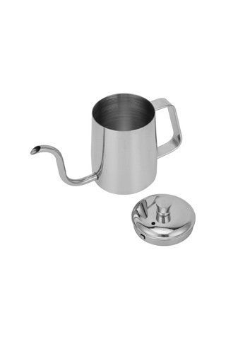 350ml Gümüş Kahve Demliği Kaiyi Gosterildigi Gibi