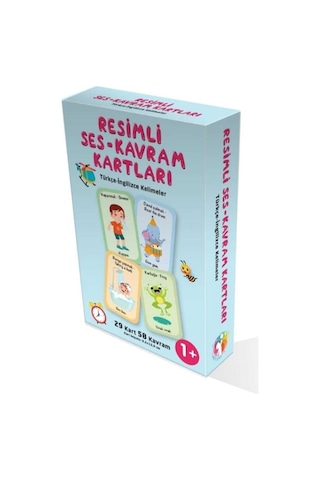 Meslek Kartları- Resimli Ses Ve Kavram Kartları İkili Set