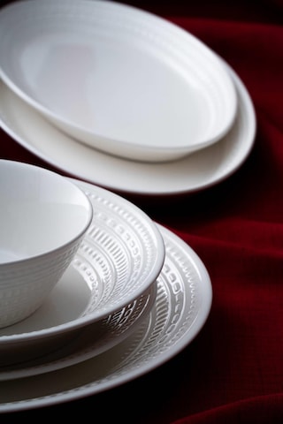 Rienna 6 Kişilik 29 Parça Yemek Takımı Beyaz