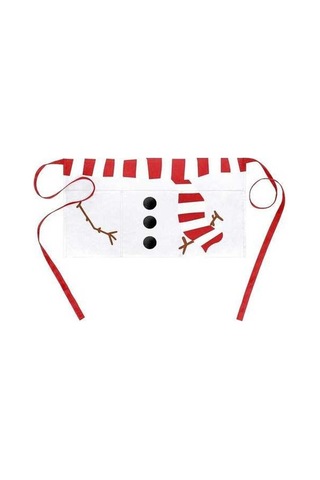 Fastbuy 3 Cepli Bel Önlüğü - Siyah Garson Kısa Apr Noel Geyiği, 1 Paket Diğer Kişiler İçin Diğer