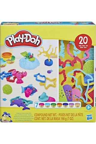 F7384 Play-doh Creations Hayal Gücü Şekilleri Seti +3 Yaş