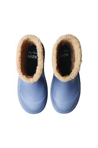 Blau Bot Yağmur Kız Çocuk Lublın Toni Pons Raın Boots In Glossy Rubber Blau